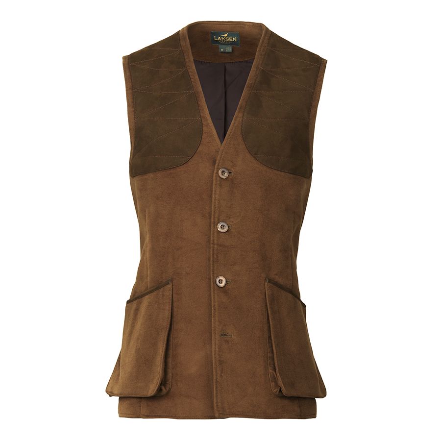 Laksen Men's Belgravia Moleskin Leith Shooting Vest – Arden