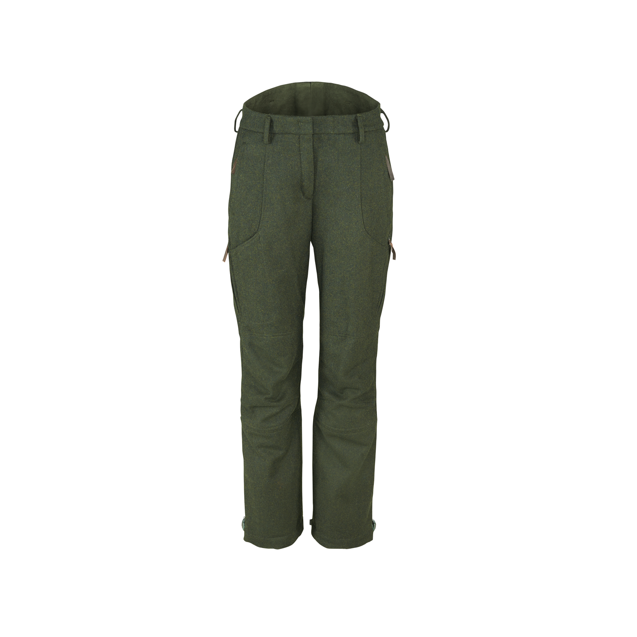 【Raucohouse】Jaglot wool pin-tuck half banding pants Raucohouse】Jaglot wool pin-tuck half banding pants