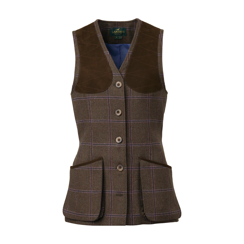 Laksen Lady's Pippa Tweed Beauly Shooting Vest