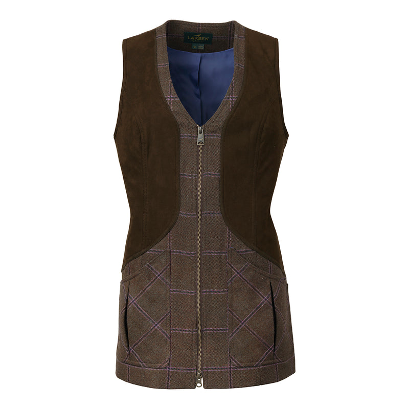 Laksen Lady's Pippa Tweed Linhope Shooting Vest