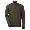 Laksen Men's Norfolk Quarter Zip Italian Merino Wool Sweater