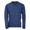 Laksen Men's Sussex V-Neck Merino Sweater