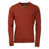 Laksen Men's Sussex V-Neck Merino Sweater