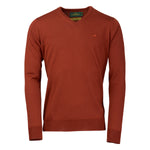 Laksen Men's Sussex V-Neck Merino Sweater