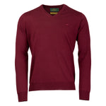 Laksen Men's Sussex V-Neck Merino Sweater