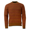 Laksen Men's Voss Jacquard Sweater - 100% Lambswool