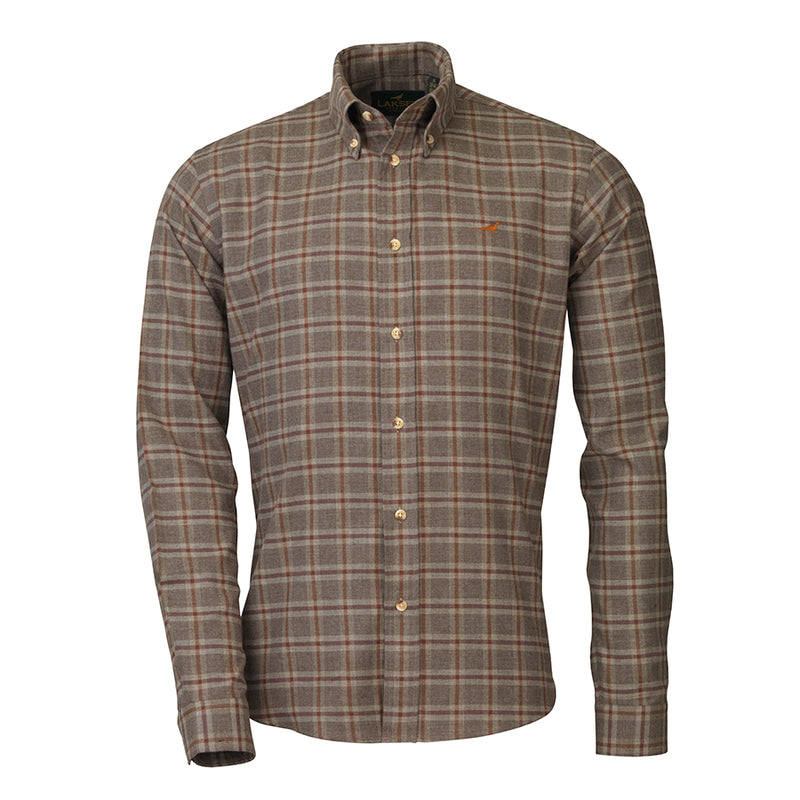 Laksen Men's Essex Superfine 80% Cotton 20% Wool Shirt