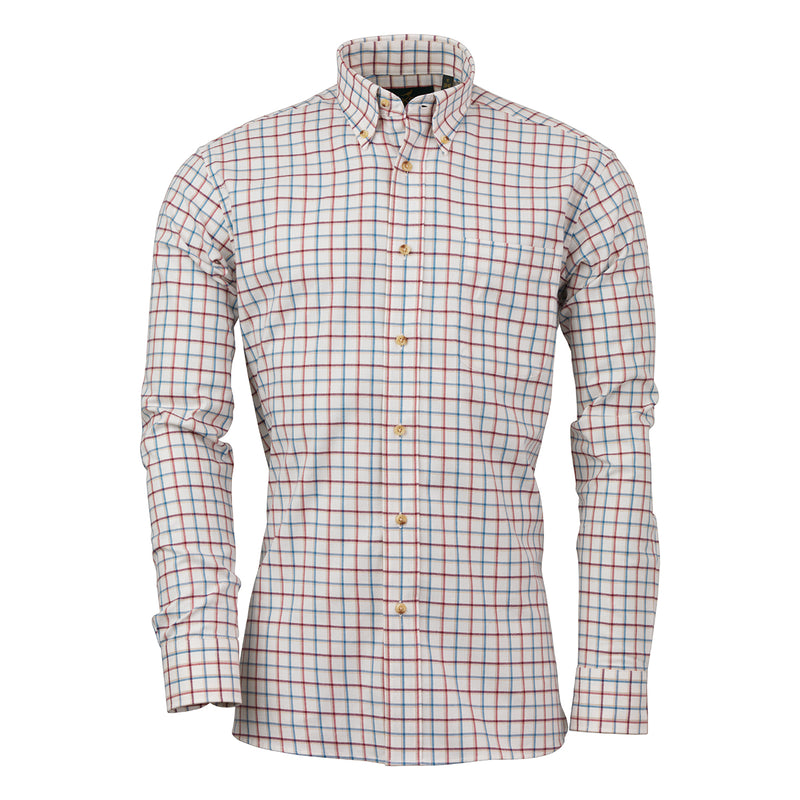 Laksen Men's Ron Organic Brushed Cotton Shirt