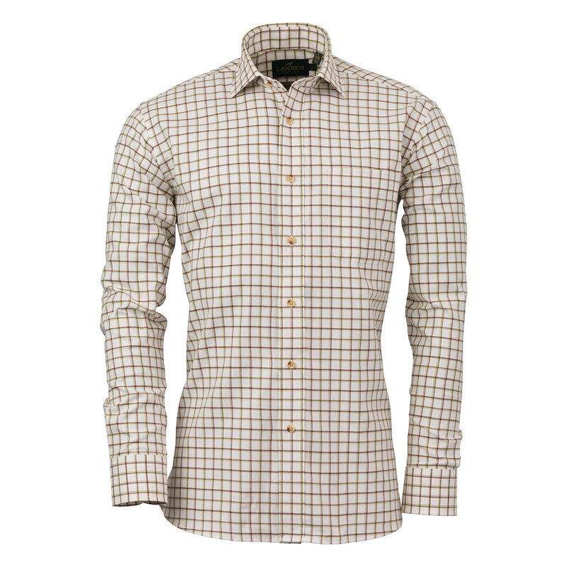 Laksen Men's Paul Organic Brushed Cotton Shirt