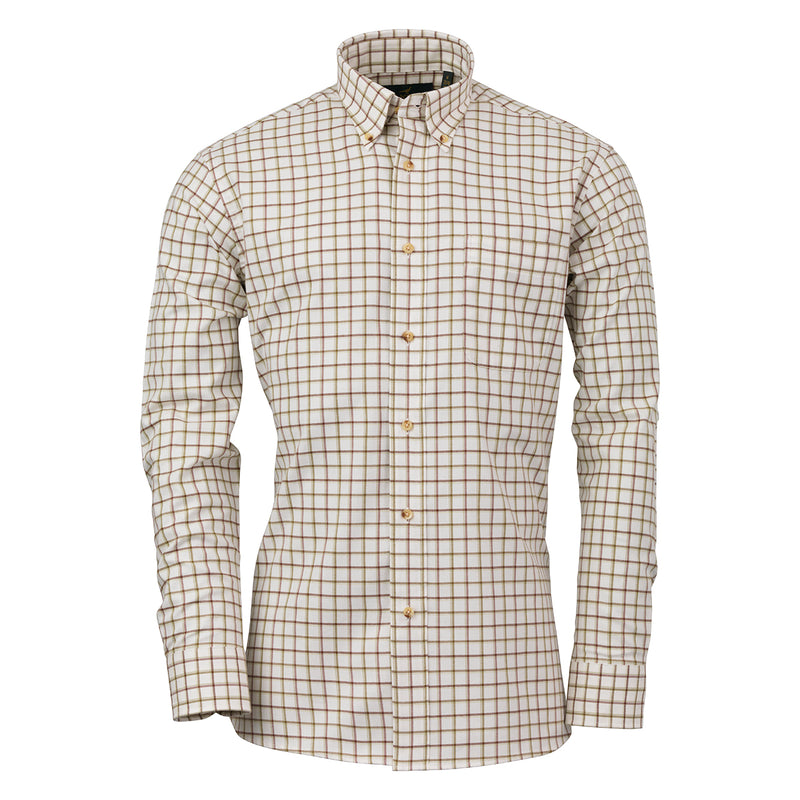Laksen Men's Tom Organic Brushed Cotton Shirt