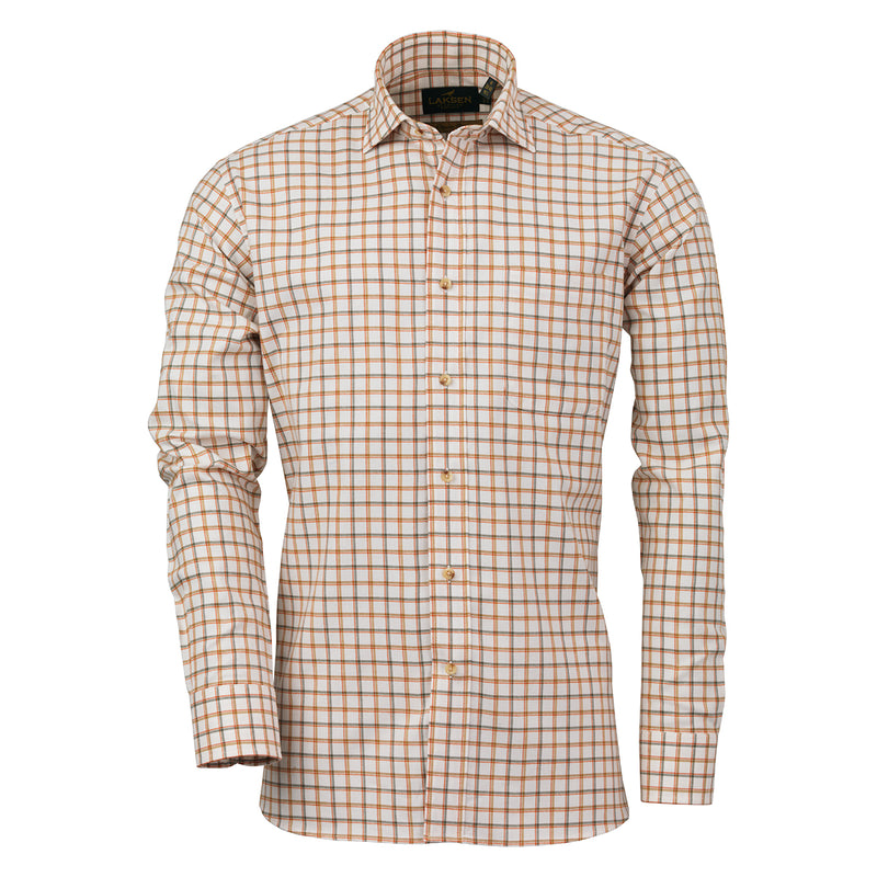 Laksen Men's Jim Organic Brushed Cotton Shirt