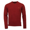 Laksen Men's Hoy O-Neck 95% Lambswool / 5% Cashmere Sweater