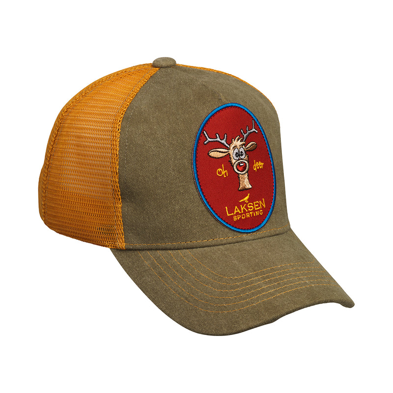 Laksen Deer Badge Trucker Cap