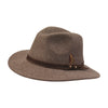 Laksen Men's Country Fedora Fine Felt Hat