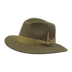 Laksen Men's Heritage Fedora Cashmere Hat