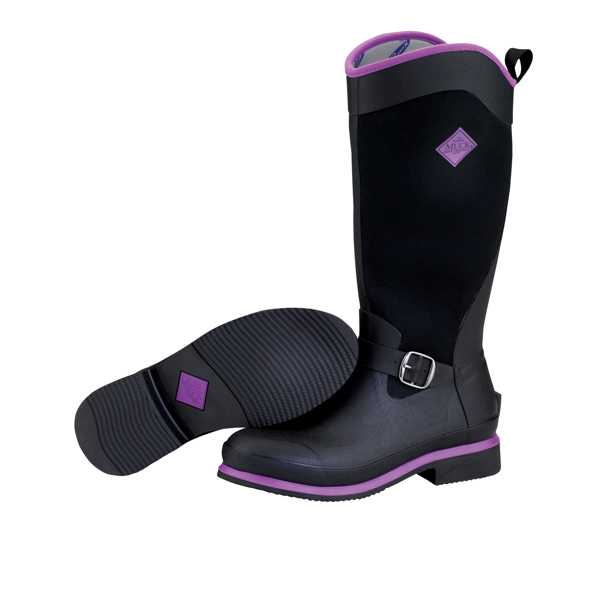 Womens purple top muck boots