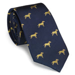 Laksen Tie Dog Motif