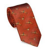 Laksen Tie Flying and Standing Pheasant Motif