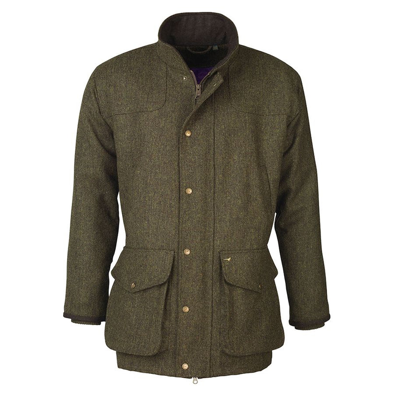 Laksen Men's Herringbone Kirkton Tweed Cortham Coat W. CTX™