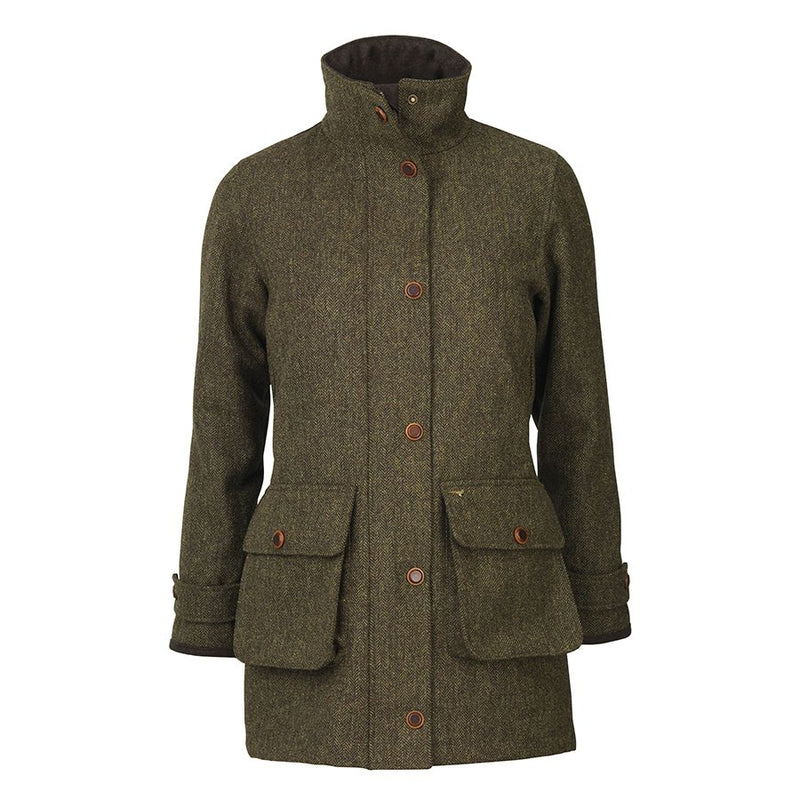 Laksen Lady's Dora Herringbone Tweed Check Coat With CTX™