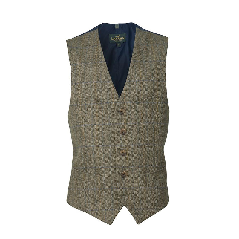 Laksen Men's Laird Tweed Colonial Dress Vest