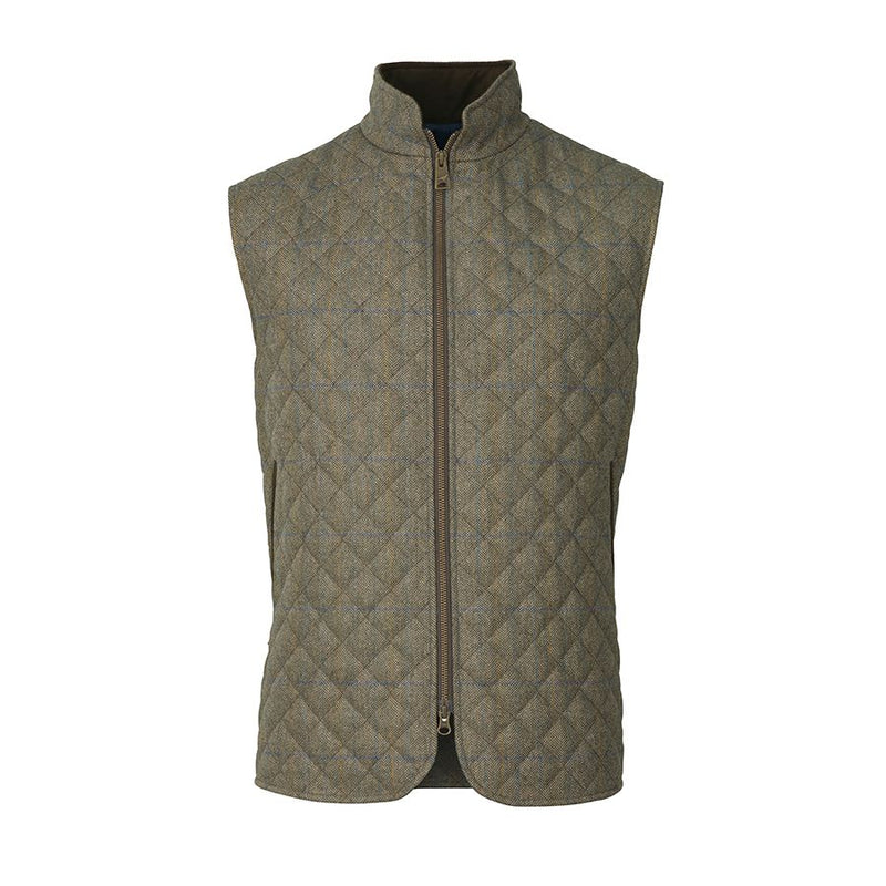 Laksen Men's Laird Tweed Quilted Vest