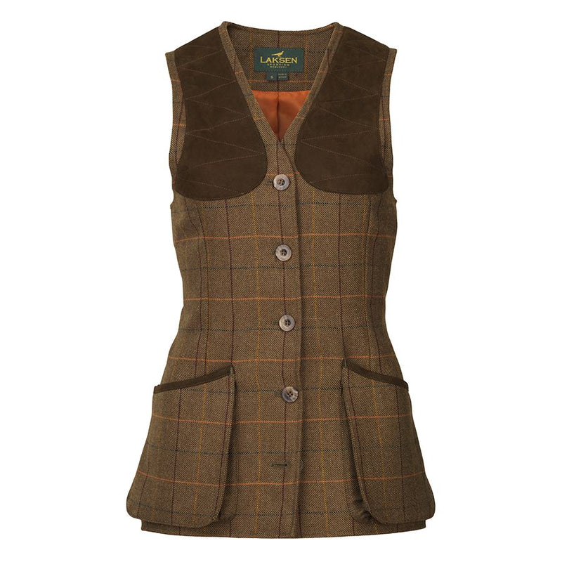 Laksen Lady's Cara Tweed Beauly Shooting Vest