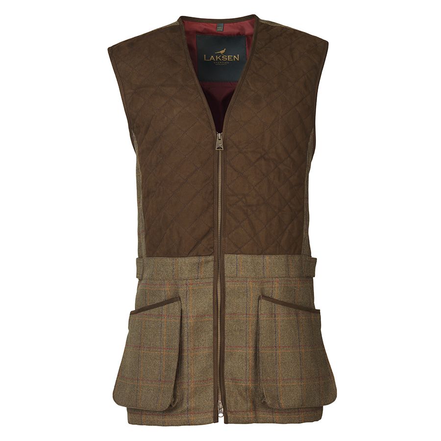 Laksen Colonial Tweed Dress Vest in Clyde Laksen Colonial Tweed Dress Vest in Clyde