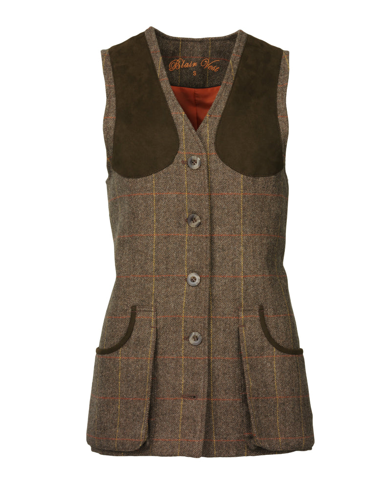 Laksen Lady's Blair Tweed Shooting Vest