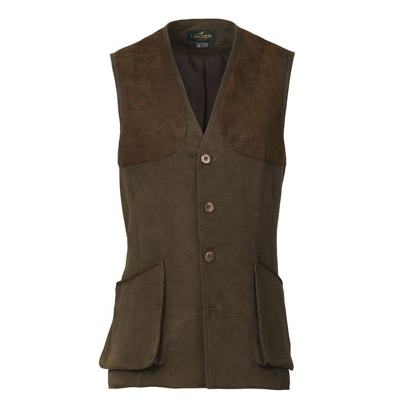 Laksen Men's Belgravia Moleskin Leith Shooting Vest