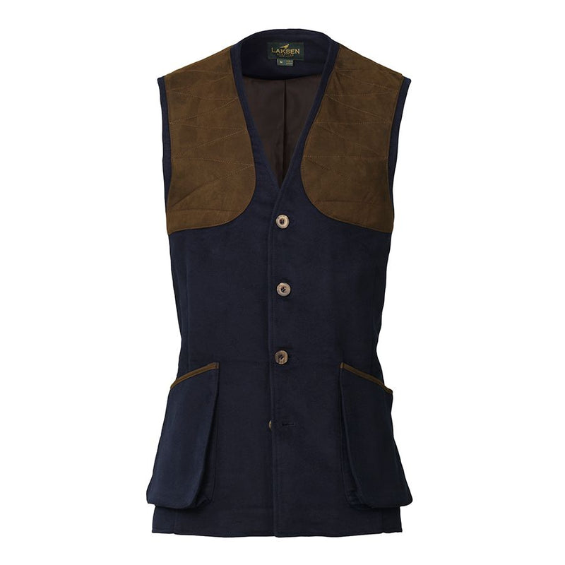 Laksen Men's Belgravia Moleskin Leith Shooting Vest