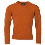 Laksen Men's Johnston V-Neck Lambswool Knitwear