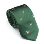 Laksen Tie Woodcock Motif