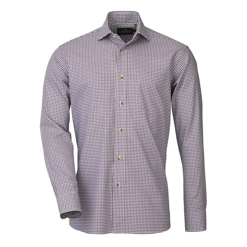 Laksen Men's Organic Cotton Sporting Fit Shirt Sporting Collar