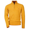 Laksen Men's Brompton Zip Neck Super Lambswool Sweater