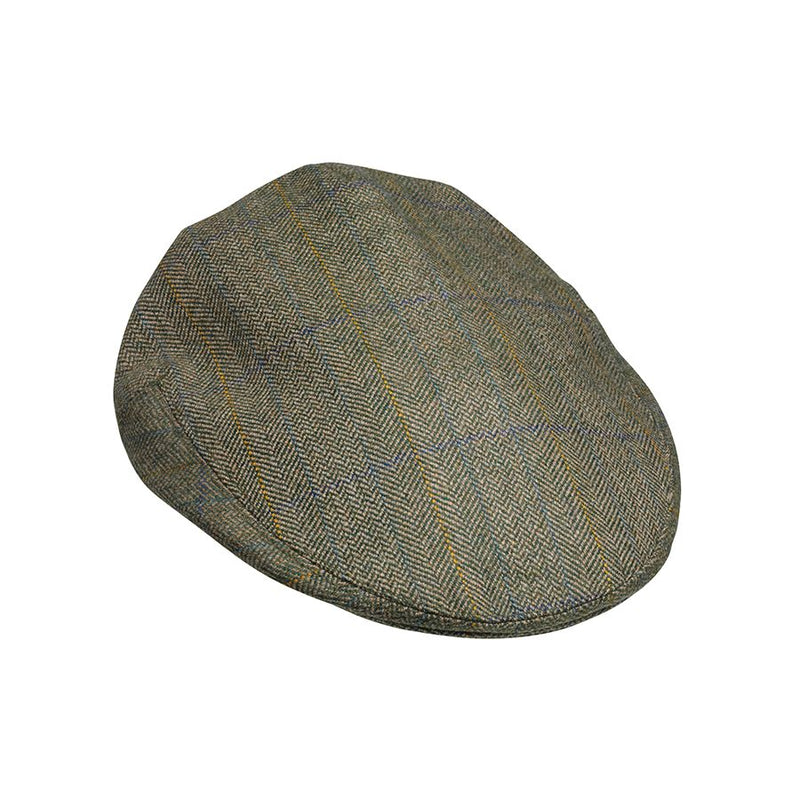 Laksen Men's Laird Tweed Flat Cap