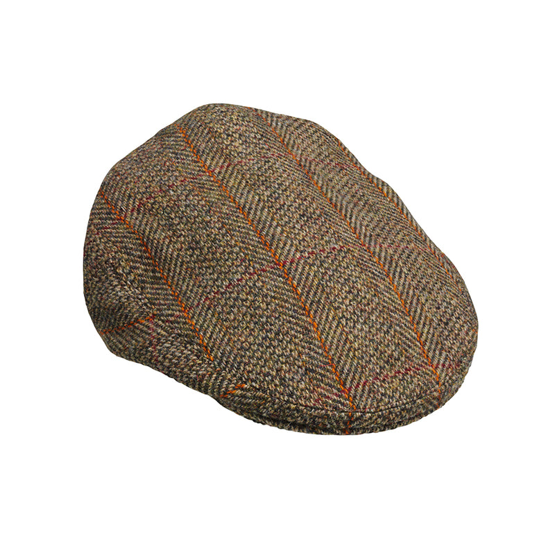 Laksen Orkney Tweed Flat Cap