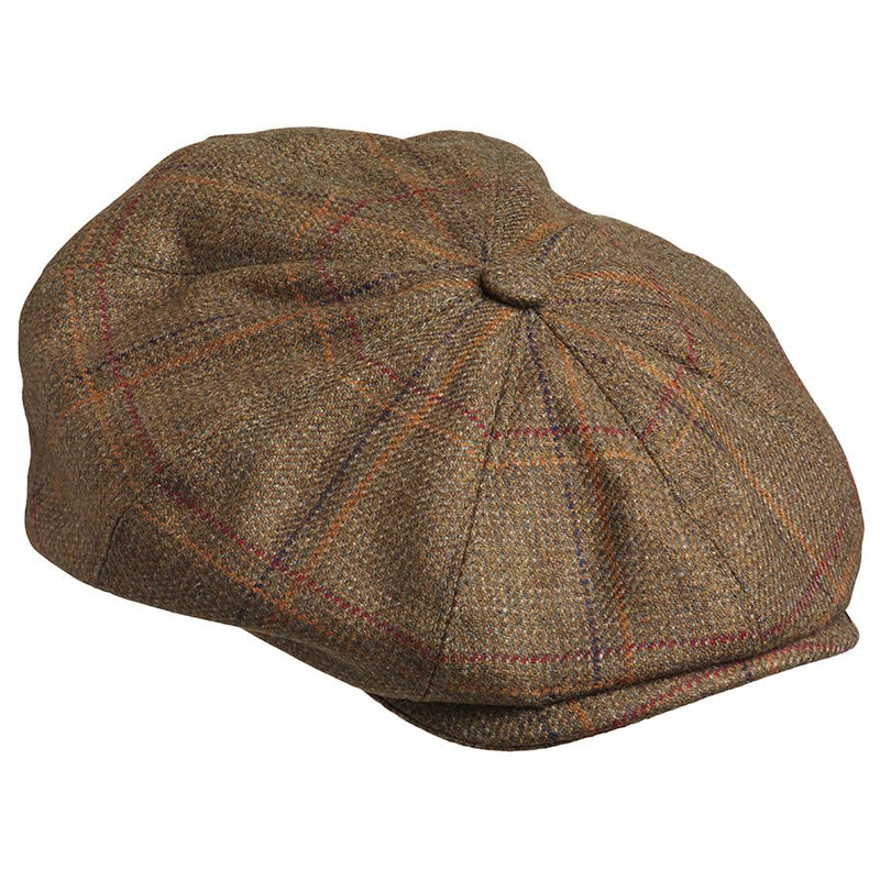 Laksen Woolston Tweed Bakerboy Cap